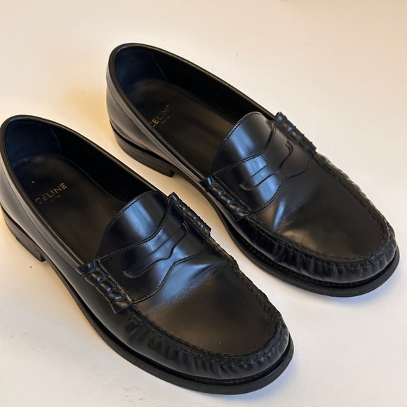 (SOLD)Celine Luco Penny Loafers 37 - Picture 4 of 12